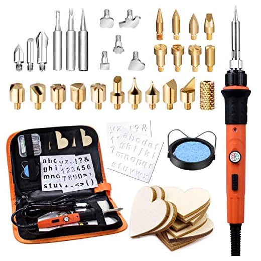 45 in 1 Wood Burning Craft Kit