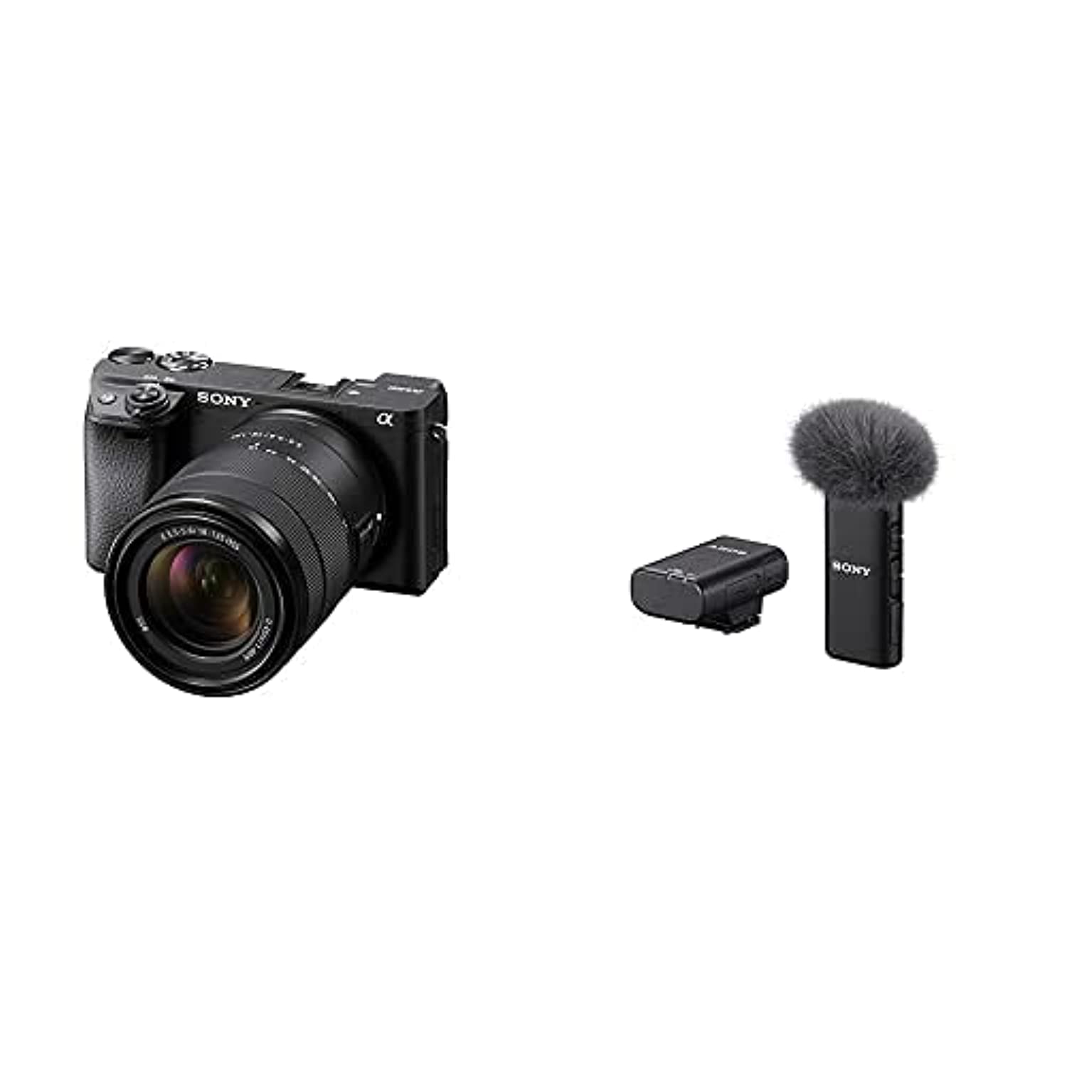 Lens Sony Alpha A6000 External Mic Sony Alpha Mirrorless With Mic