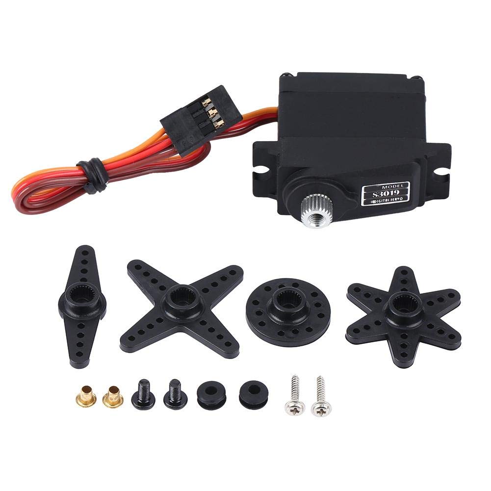 RC Car Servo, Waterproof 17g Digital Servo, Metal Gear Accessory, Compatible with WPL1625 Remote Control Trucks - Image 4