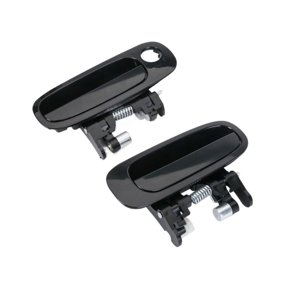 Ymyyqw 1 Set (4Pcs) Car Outer Door Handle Car Exterior Door Handle For Corolla 1998 1999 2000 2001 2002 Front Rear Outer Left&Right Accessories