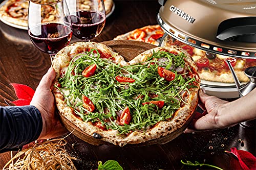 G3Ferrari Elektrische pizzaoven Delizia G1000608 koper, tot 400 graden met vuurvaste natuursteen/pizza en vladen enz. in 3 minuten/G3 Ferrari de nr. 1 van de pizzamaker /ook voor tafel en tuin - Image 5