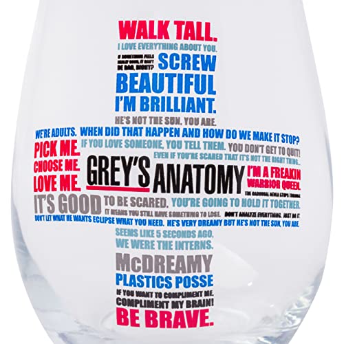 Copa sin tallo Grey's Anatomy el regalo original ideal para médicos y enfermeras 5