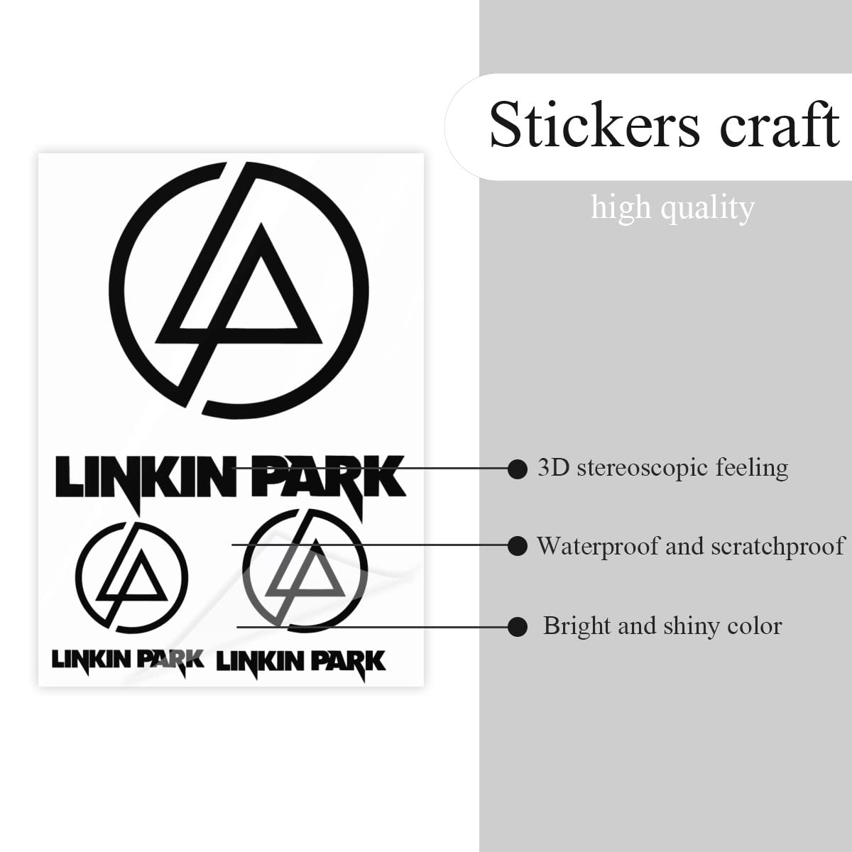 Amazon.co.jp: リンキン・パーク クリスタル ステッカー コミック