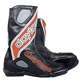 daytona evo voltex gtx  Daytona EVO SPORTS Herren Racing Motorradstiefel Leder - schwarz rot Größe 44
