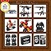 Nicolababe Weapon Pack Military Weapon Set Incl Helmet Body Armor Cloak and Motorcycles Designed for Minifigures Compatible with Minifigures of All Major Brands (SWAT Weapon)