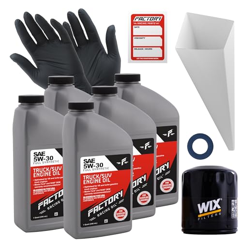 Kit de Cambio de Aceite Sintético 5W-30 5 Quarts