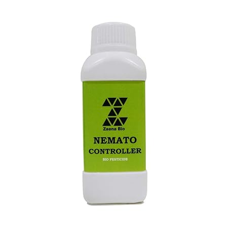 Zaena BioNatural & Organic Nemato Controller Liquid Bacteria Bio Control Agentfor Plants,Vegetables, Fruits, Garden Flowers, Agriculture Crops, Indoor & Outdoor Home Plants (Free !!! Spray Gun) 250ml