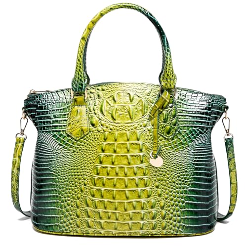 Image of Makcr Joacbv Women Purse Satchel Bag Long Crossbody Classy Tote Bag Top Handle Vegan Leather Ladies Handbags Embossed Pattern