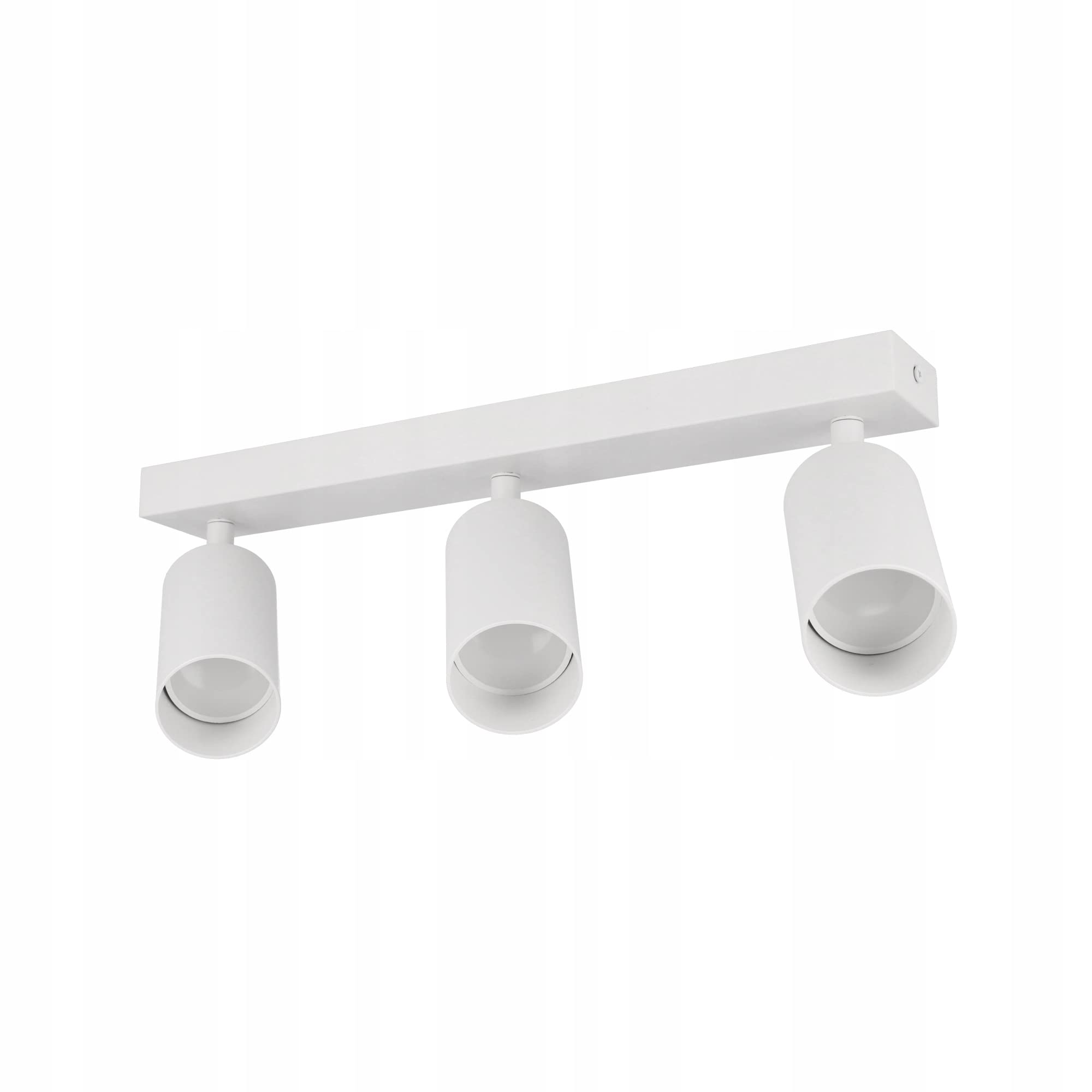 EDO Deckenstrahler GU10 MALGA, 3 Flammig, Deckenlampe Weiß, Drehbar Spotbalken, Deckenleuchte Schwenkbar, Wandlampe Innen, Wandstrahler, Spot, Downlight, Lampe für Schlafzimmer, Küche, Wohnzimmer