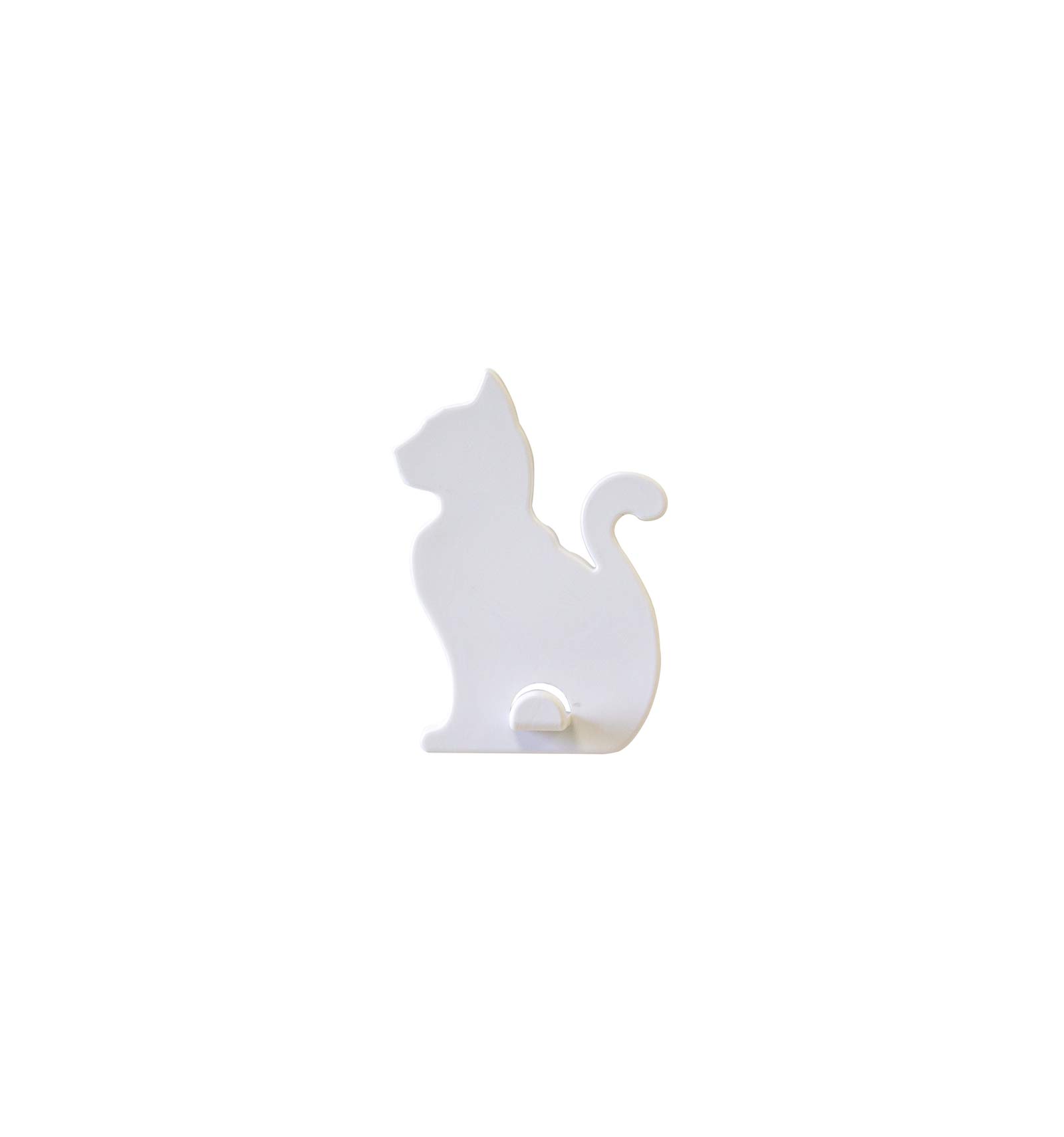 KalaMitica - Hook for Wall Magnetic Board, with Strong Magnet – White Cat
