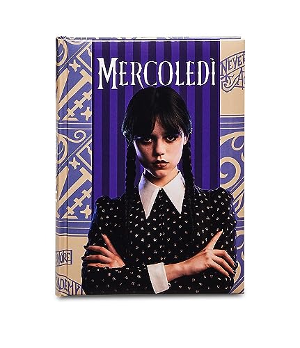 Seven Diario 12M - MERCOLEDI' ADDAMS, Accessori Scuola, Per bambini e ragazzi, Scuola e tempo libero