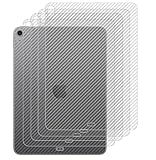 GIOPUEY Rückseite Folie Kompatibel mit iPad Air 7 13 M4 2026, [4 Stück] 0.1mm Ultradünn Carbon Muster Rückseite Folie, Kratzfest Anti Fingerabdruck rutschfest
