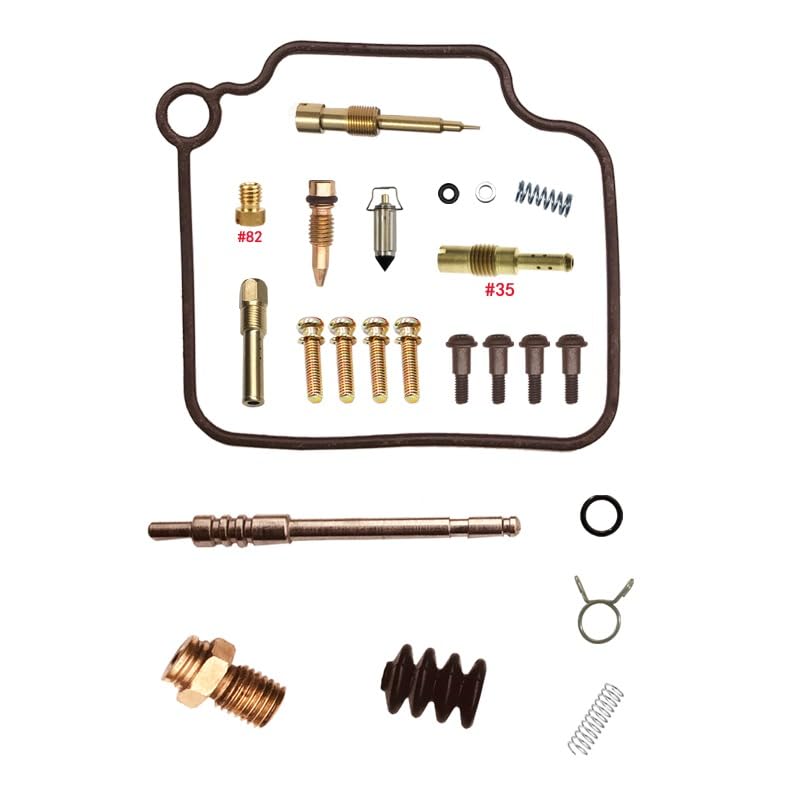 Kit réparation carburateur LX125 FLY125 4T CVEK gicleur 82 joints nitrile