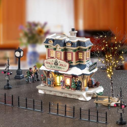 Lemax Holly Jolly Junction Set, juego de casa, #56672