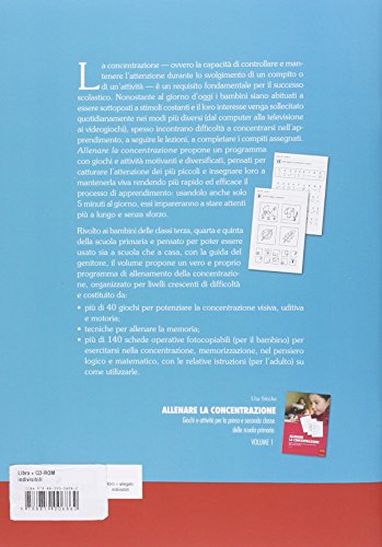 Allenare la concentrazione. con CD-ROM. Giochi e