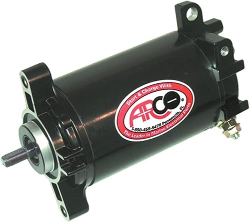 Arco 5363 Motor de arranque fuera de borda para BRP-OMC 150-175 HP (1991+), 7590115 HP (1997+), 90105115 60o (2003+), inyección directa 100-175 HP