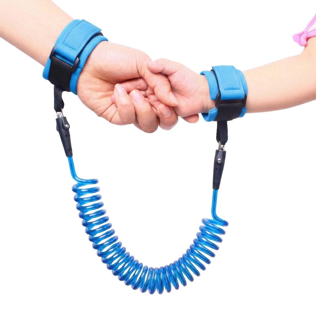 1 Unidad Pulsera Niños Antiperdida, Arnés De Muñeca Elástico Para Bebés Y Niños, Ideal Para Paseos, Viajes Y Actividades Al Aire Libre, 2 Metros