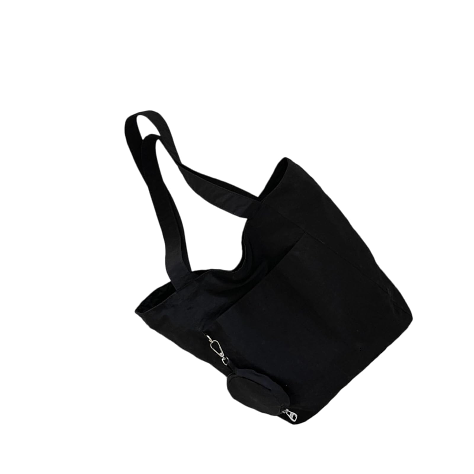Kalttoy Women's Black Practical ' S Nylon Shoulder Bag With Spacious Interior Underarm Bags Casual Handbag For Commuting And Travel Lightweight Commuters Bag