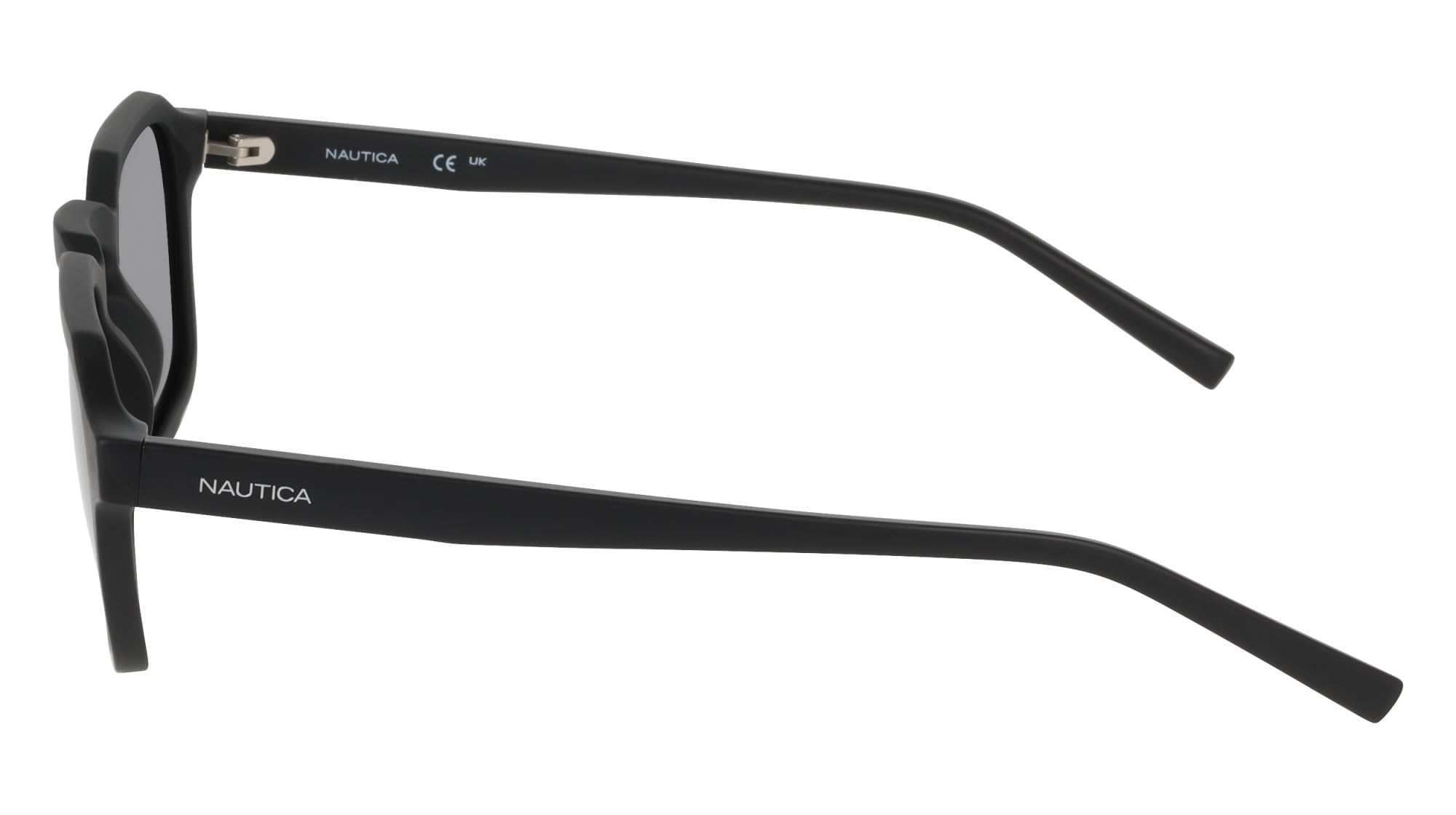 Nautica Men's Sunglasses N916SP - Matte Black with Polar Smoke Lens