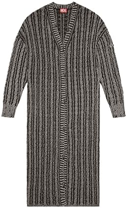 Amazon.co.jp: [Diesel] (ディーゼル) レディース 長袖ニット ロング 