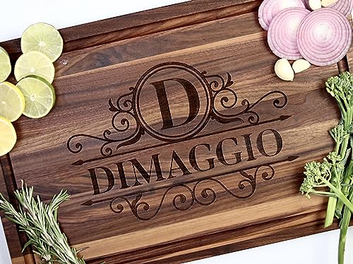 Tabla de cortar rectangular de madera personalizada miniatura 5