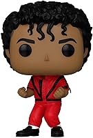 Vista 2 de Funko Pop! Rocks: Michael Jackson - (Thriller) - Figura de vinilo coleccionable - Idea de regalo - Producto oficial - para niños y adultos
