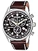 Produktbild Citizen Herren Chronograph Quarz Uhr mit Leder Armband AT2396-19X