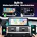 10.25 inch Touch Screen Wireless CarPlay for BMW X5 X6 CCC E70 E71 (2007-2010) Android Auto Upgrade Factory Car Radio Retain Original Stereo System Multimedia Player Linux Head Unit