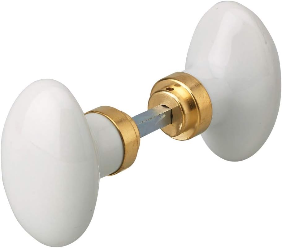Paire De Boutons De Porte Emtek 8101, Style Corde, Finition Chrome Poli - NOS