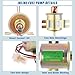 Clatoon Universal Electric Fuel Pump 12V, Inline Low Pressure Fuel Pump 3-6 PSI for Carburetor Lawn Mowers Small Engine Motorcycles ATVs and More