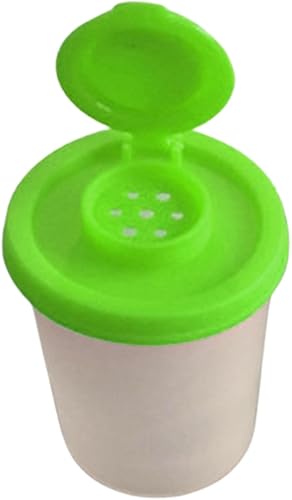 Miniatura 8 de Cocteleros de sal y pimentero de plástico, botellas de condimentos a prueba de humedad, salero y pimentero, tapas herméticas de plástico