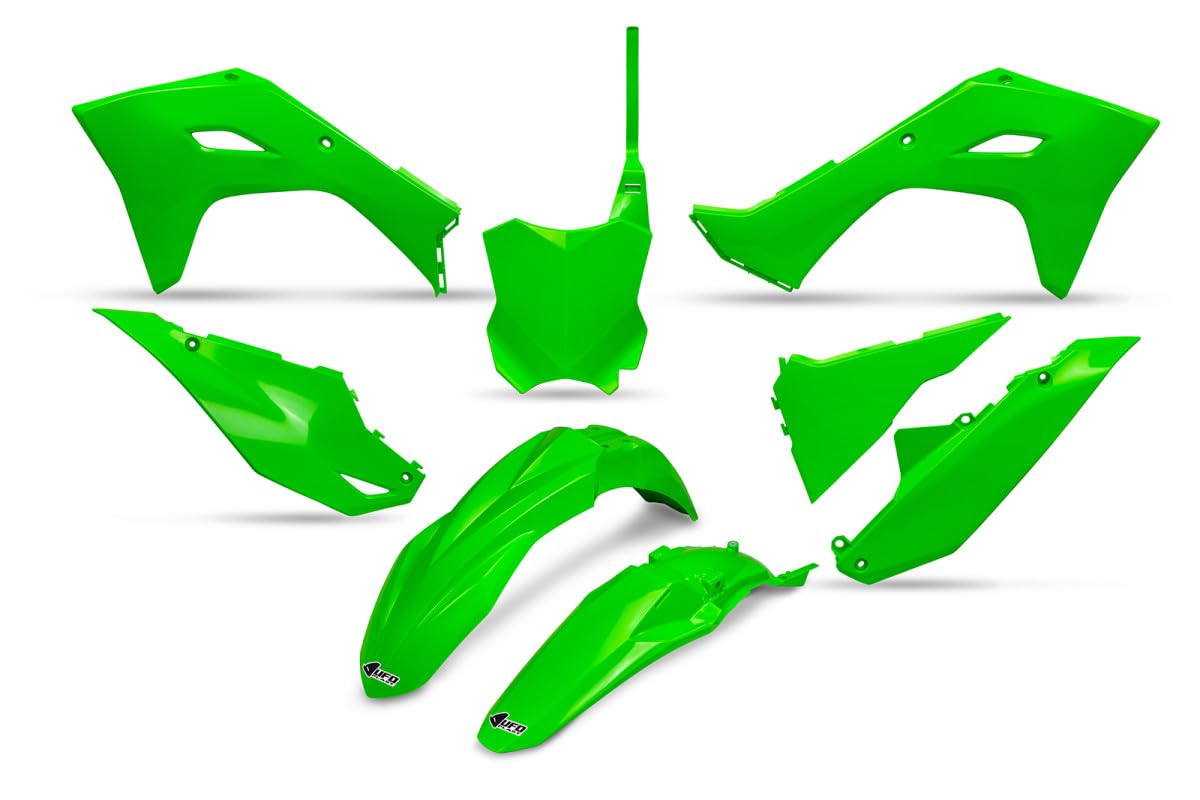 UFO PLAST Kawasaki KXF 450 Fluorine Green Kit 2024-2024