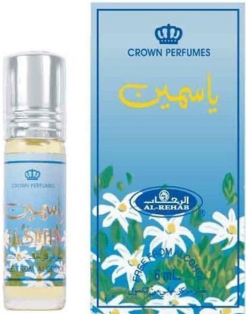 Jasmin - 6ml (.2oz) Roll-on Perfume Oil by Al-Rehab (Crown Perfumes) (Box of 6)