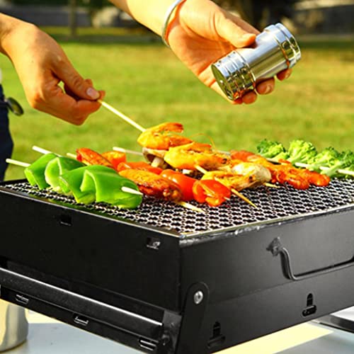 Barbecue portable charbon de table compact pour grillades à la maison - 7