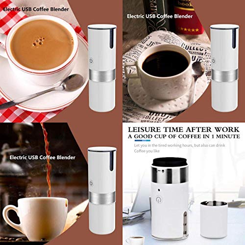 YINGGEXU Kaffeemaschine. Kaffeemaschine, 2 in 1 Kapsel Boden Mini Espresso tragbare Kaffeemaschine, Maker Tragbare Drip… – Bild 5