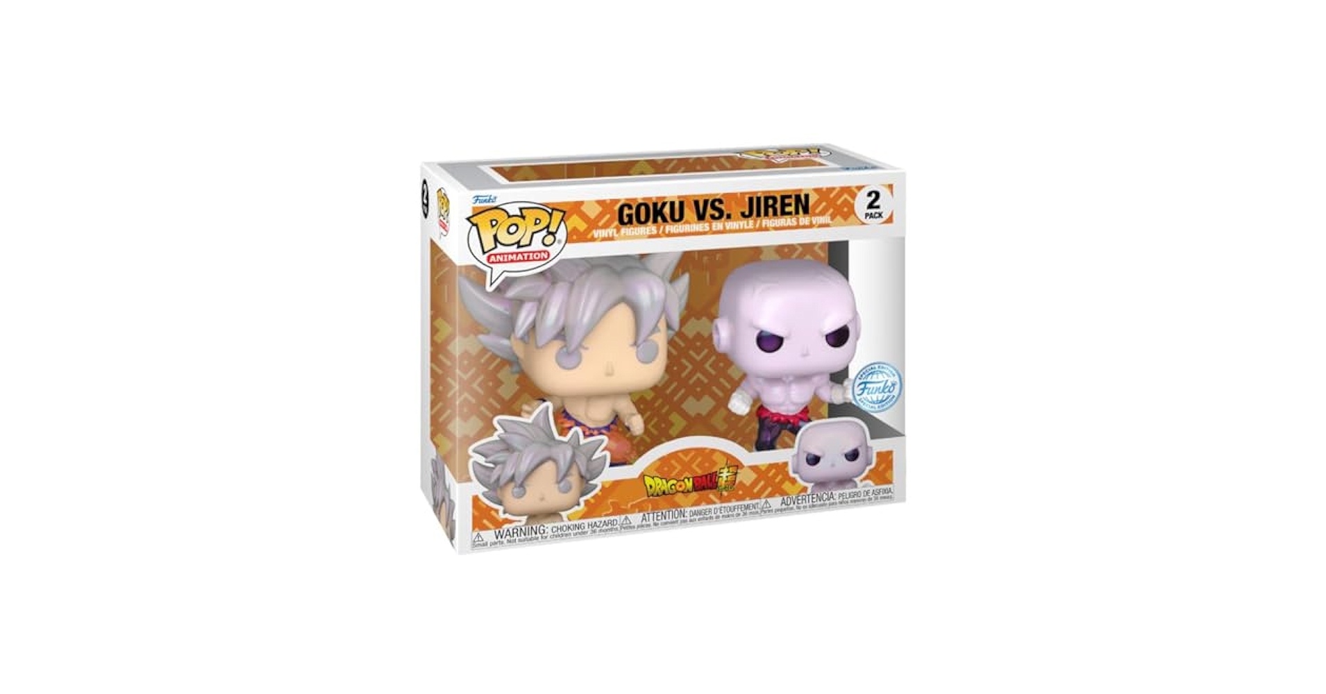 FUNKO - FUNKO POP!  ドラゴンボール　悟空vsジレン　2pack メタリック Amazon.com: Funko Pop Goku Vs Jiren Exclusive 2 Pack