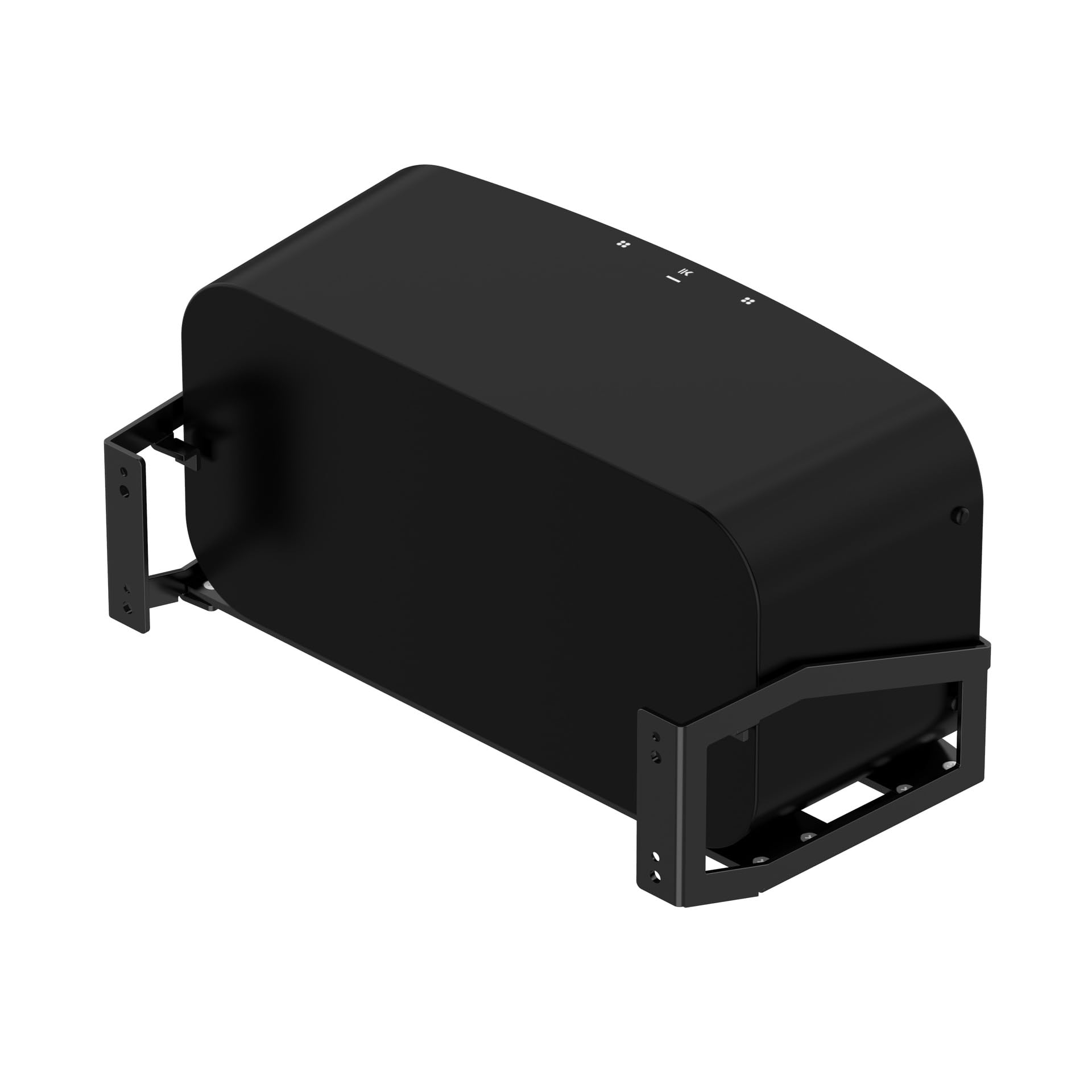 Soporte de pared para Sonos Five Sonos Five Soporte de pared Accesorios con gestión de cables integrada, accesorios para altavoces domésticos inteligentes (Sonos Five, negro, YT) 2 unidades