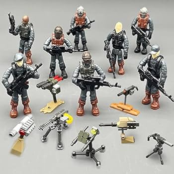 Amazon.com: Ulanlan SWAT Mini Military Action Figure with
