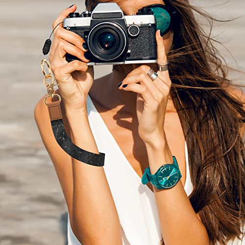 Image of Wrist Lanyard Key Chain, Cute Wristlet Strap Keychain Holder for Women Men Car Keys ID Badges Card Wallet Phone Camera