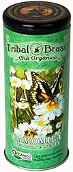 Chá Orgânico Camomila, Melissa e Menta lata 30 Sachês 60g - Tribal Brasil