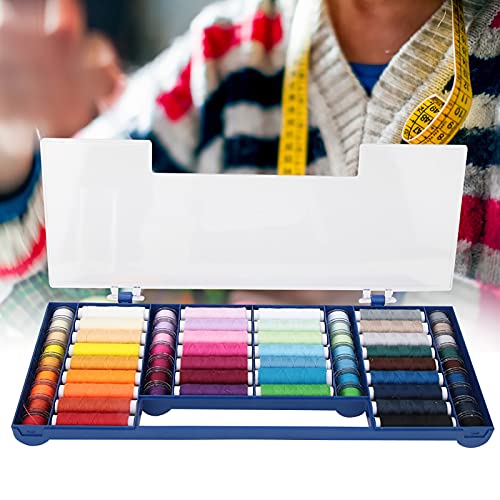 Kit de 64 hilos de coser de poliéster con estuche miniatura 2
