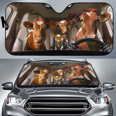 Pare-soleil avant pliable de voiture et protection anti-UV motif chevaux L