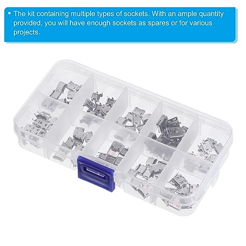 Usb Socket Kit PATIKIL Micro USB Sockets Kit, 100 Pack Female Plug Connector Port ...