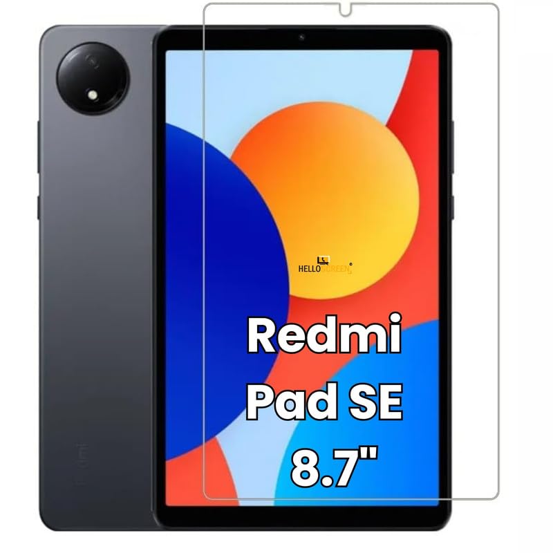 Image of Screen Protector for Redmi Pad SE 8.7 inch, |1 Pack| HD Clear Flexible PET Film, 9H Hardness, Anti-Scratch, Bubble-Free Install (Not Tempered Glass)