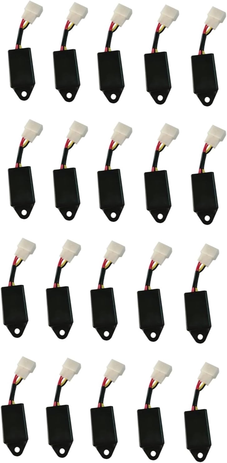 20pcs 128300-77920 12830077920 Glow Plug Timer Relay HC0108 HCO108 Fits for Yanmar 4TNV94 Engine