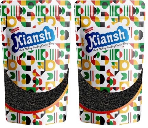 Image of Kiansh Seeds (Sabja /Basil Seeds, 400g) (Pack of 2)