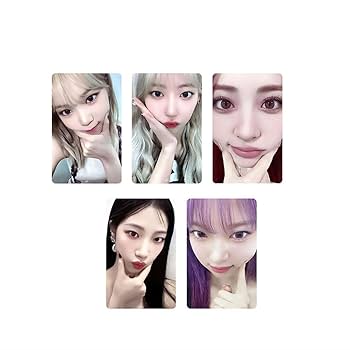 みん　ロビーカード　韓国雑誌 5種セット／LeoJ別冊付録] 韓国 雑誌 allure Korea