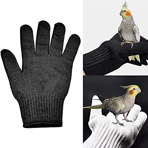 Training Anti- Bijt Handschoenen, Vogel Huisdier Kleine Dieren Kauwen Beschermende Handschoenen Stalen Draad… - Afbeelding 4