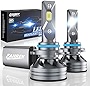 Fahren 9005/HB3 LED Headlight Bulbs, 60W 14000 Lumens Super Bright LED Headlights Conversion Kit 6500K Cool White IP68 Waterproof, Pack of 2