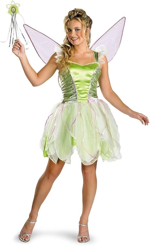 Amazon.co.jp: Disney Tinker Bell Deluxe Adult Costume ティンカー